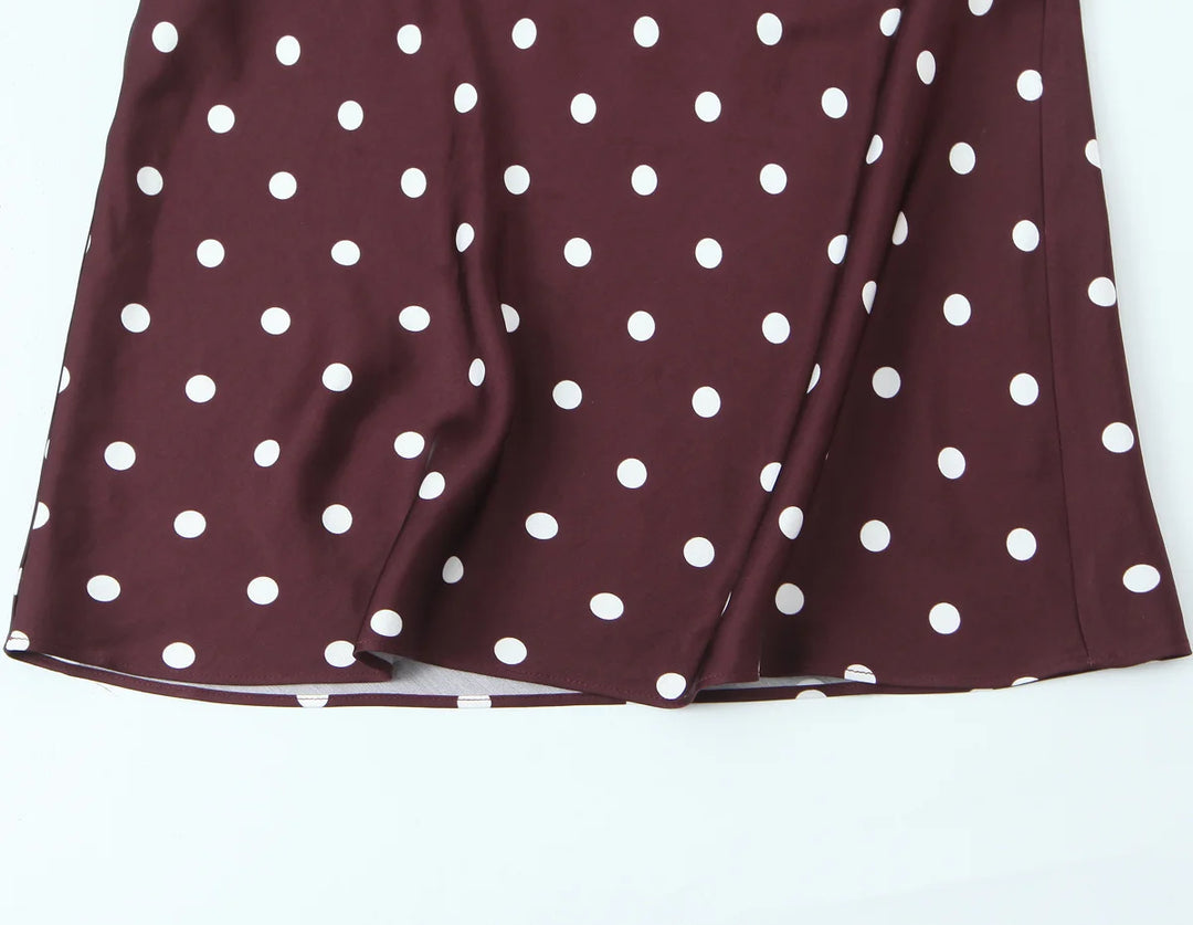 Margot™ – Vintage Polka Dot Dress