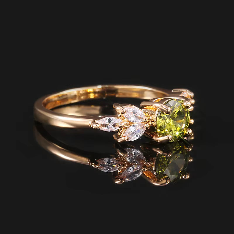Green Royal Hoop Ring