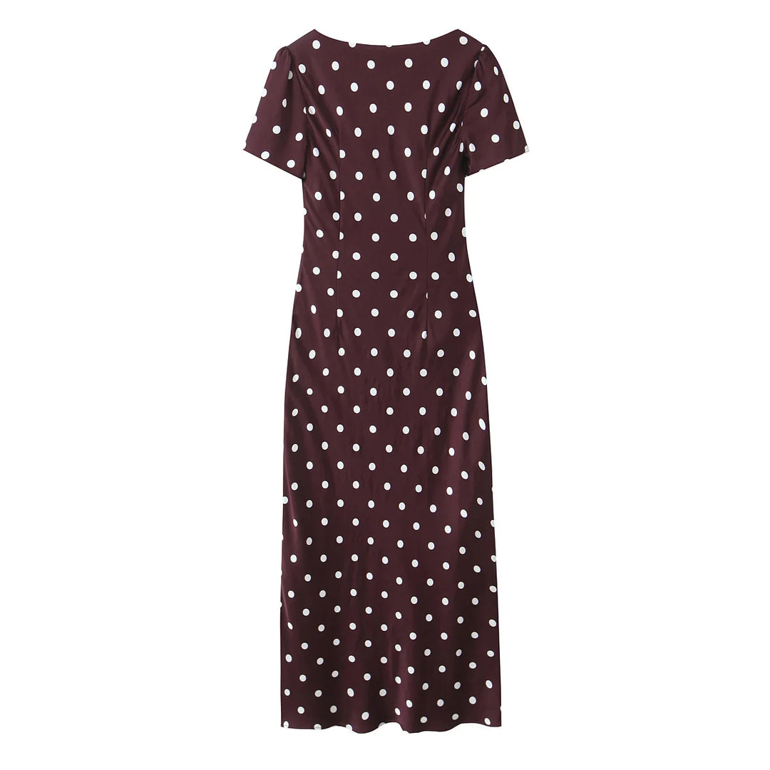 Margot™ – Vintage Polka Dot Dress