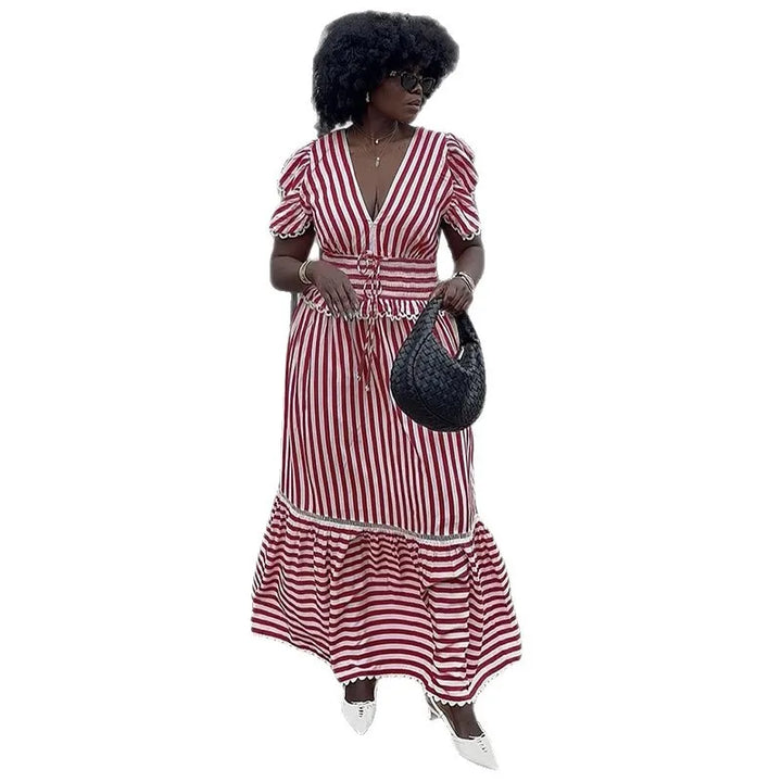 Romy™ | Striped Boho Dress