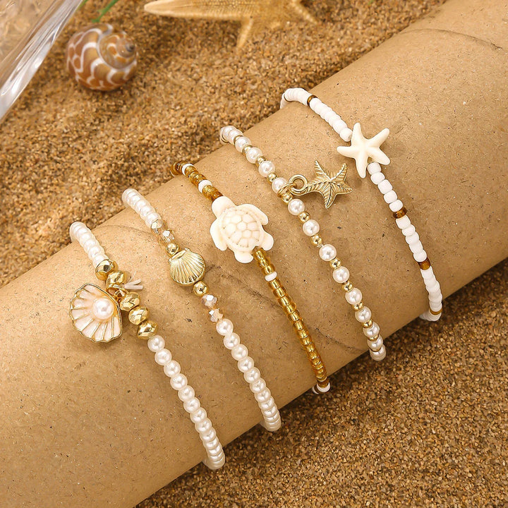 Ocean Dreams Pearl Bracelet Set