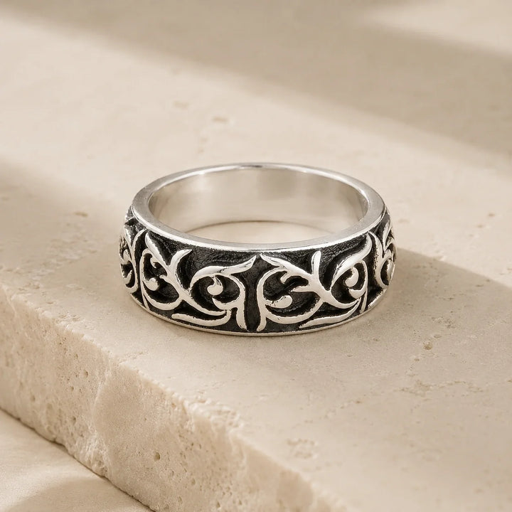 Just Breathe Flower Ring