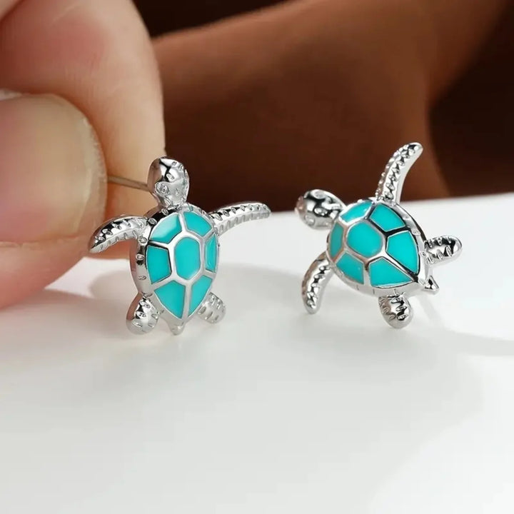 Sea Turtle Stud Earrings