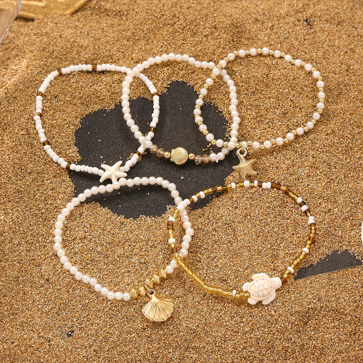Ocean Dreams Pearl Bracelet Set