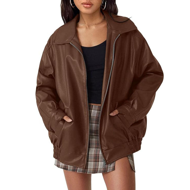 BRIONY™ - Stylish Oversized Motorcycle Jacket