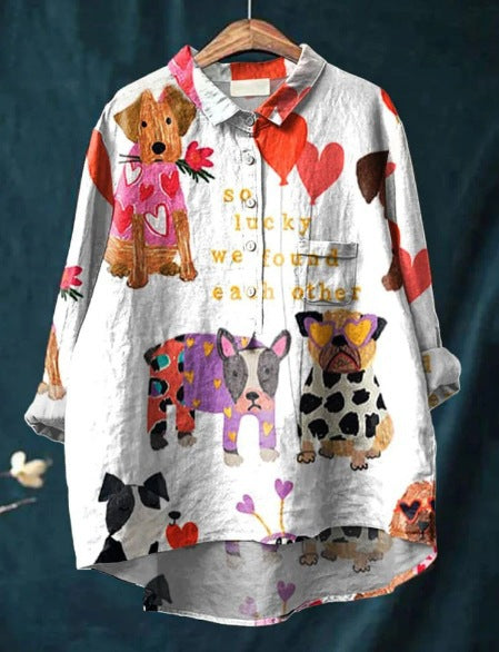 LALA™ - Dog Art Shirt
