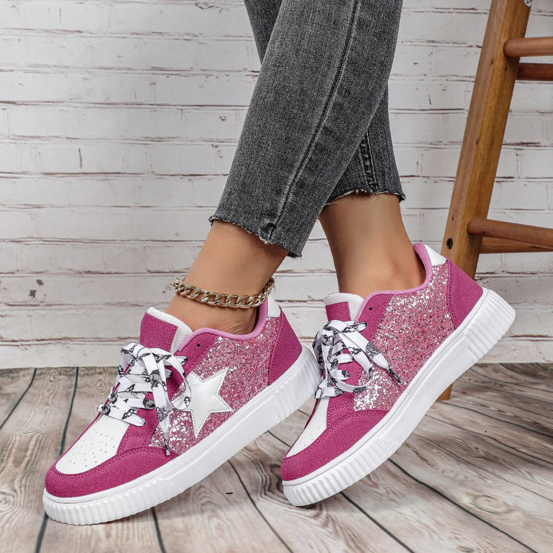 ROBEA™ - Trendy Breathable Lace-Up Running Sneakers