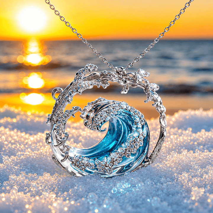 Ocean's Oath Silver Necklace