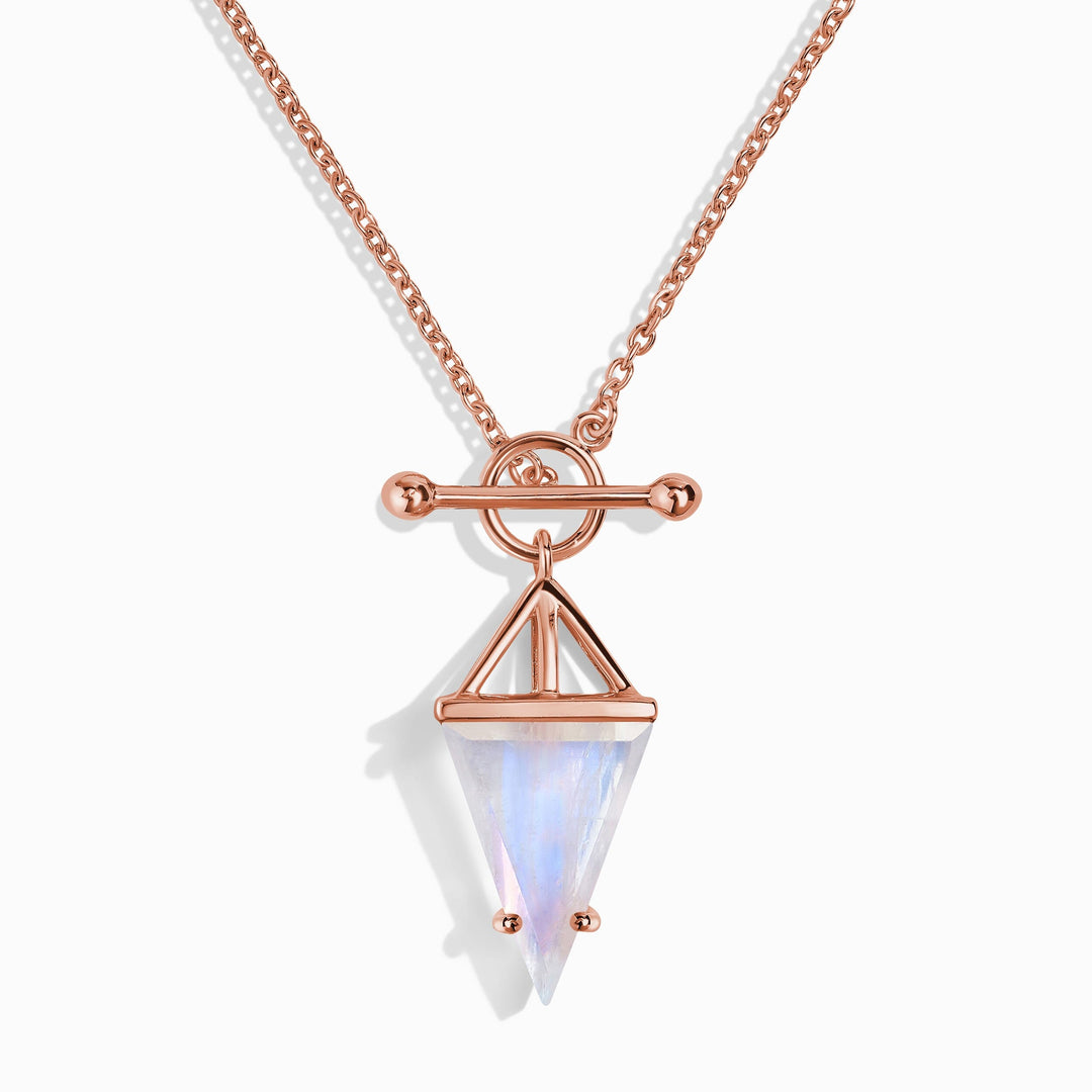 Moonstone T-Lock Necklace