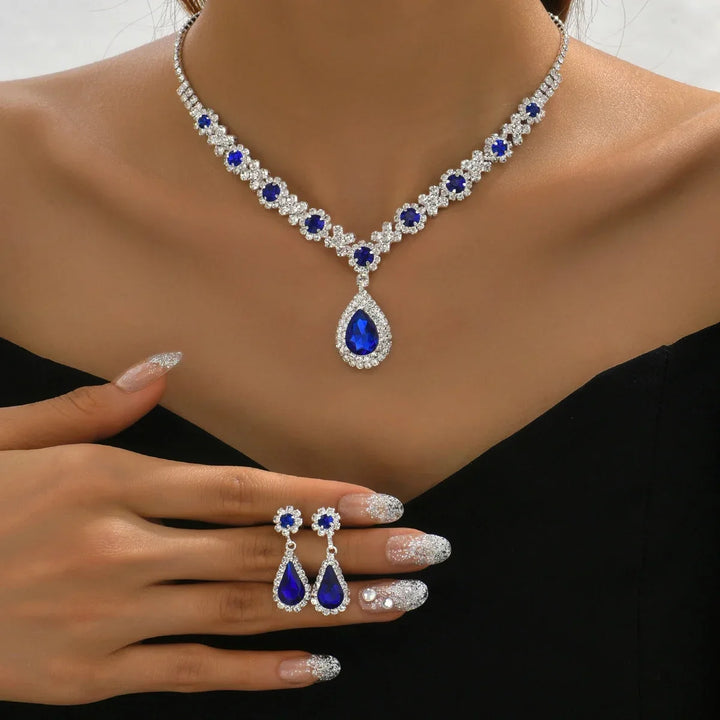 Timeless Crystal Garden Jewelry Set