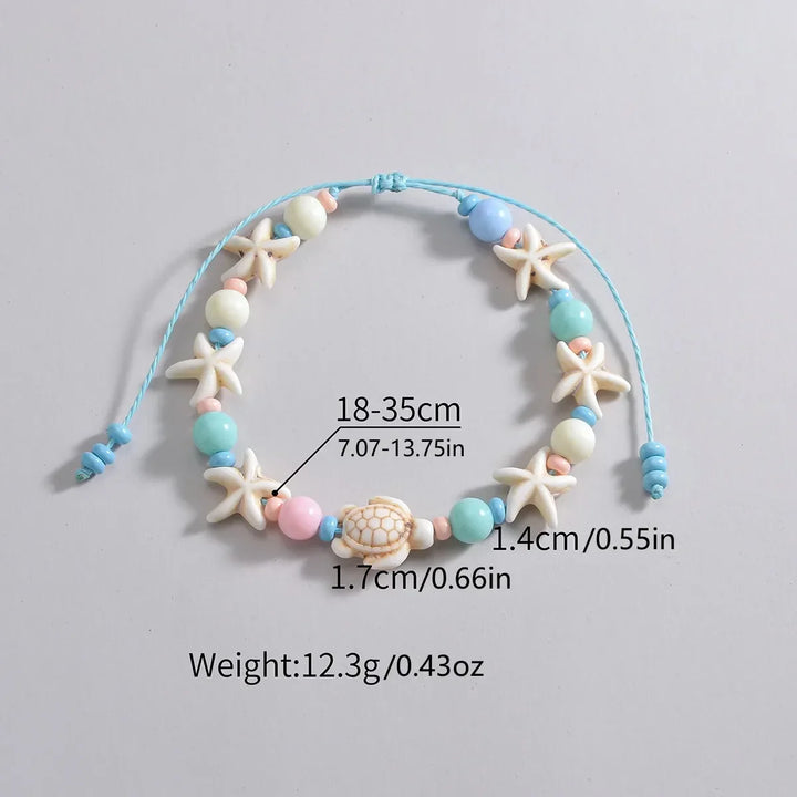 Ocean Treasures Sea Turtle Anklet
