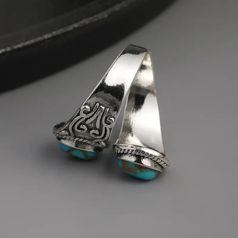 Prestige Turquoise Silver Band Ring