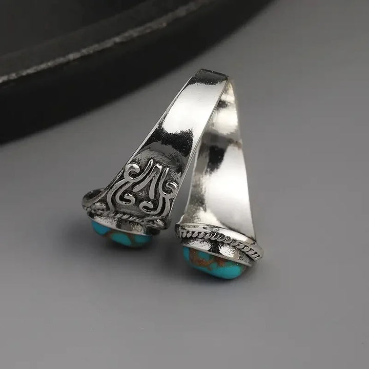 Prestige Turquoise Silver Band Ring