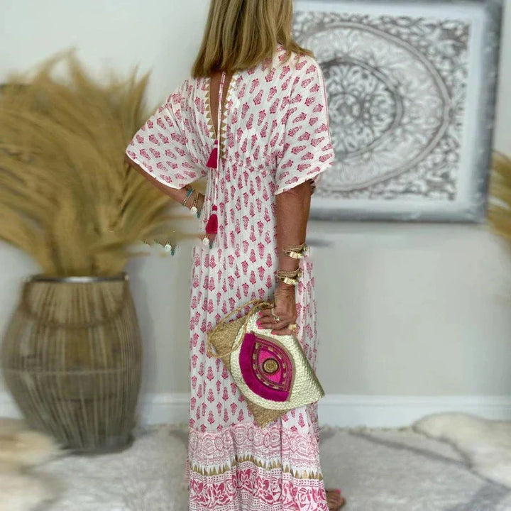 Women's Dress | Boho Print Maxi