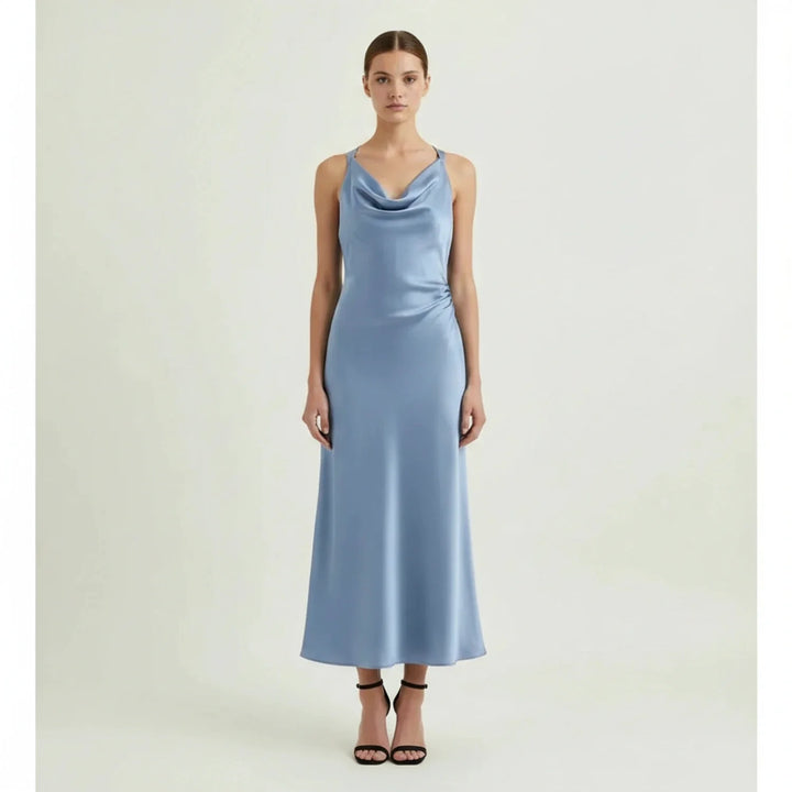 Sleeveless Bodycon Midi Dress for Women