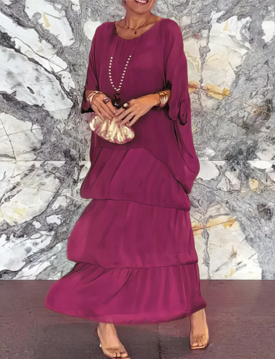Lara – Elegant Flowing Long Dress
