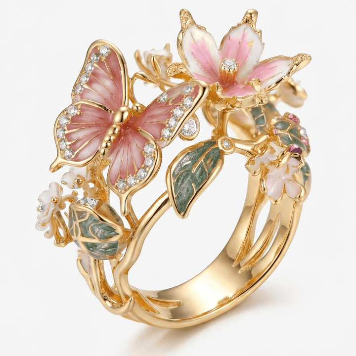 Butterfly Ring - (ADJUSTABLE)