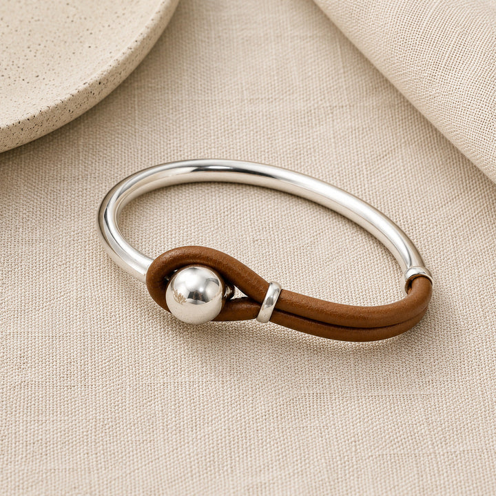 Vintage Heart Brown Bracelet