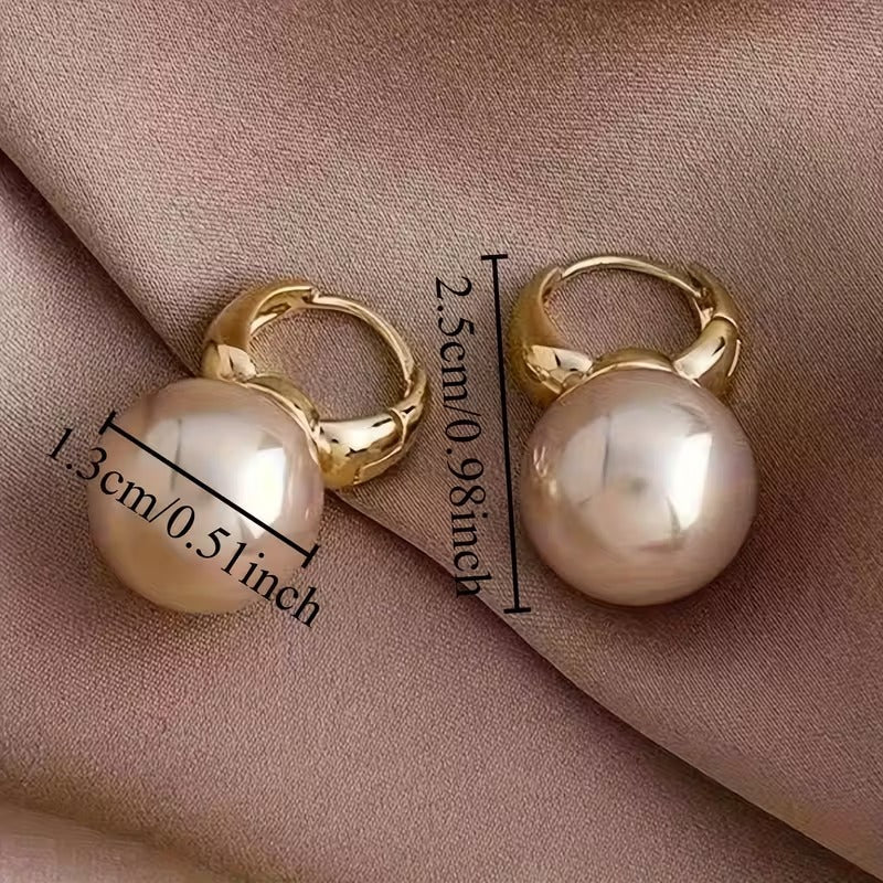 Classic Pearl Drop Earrings