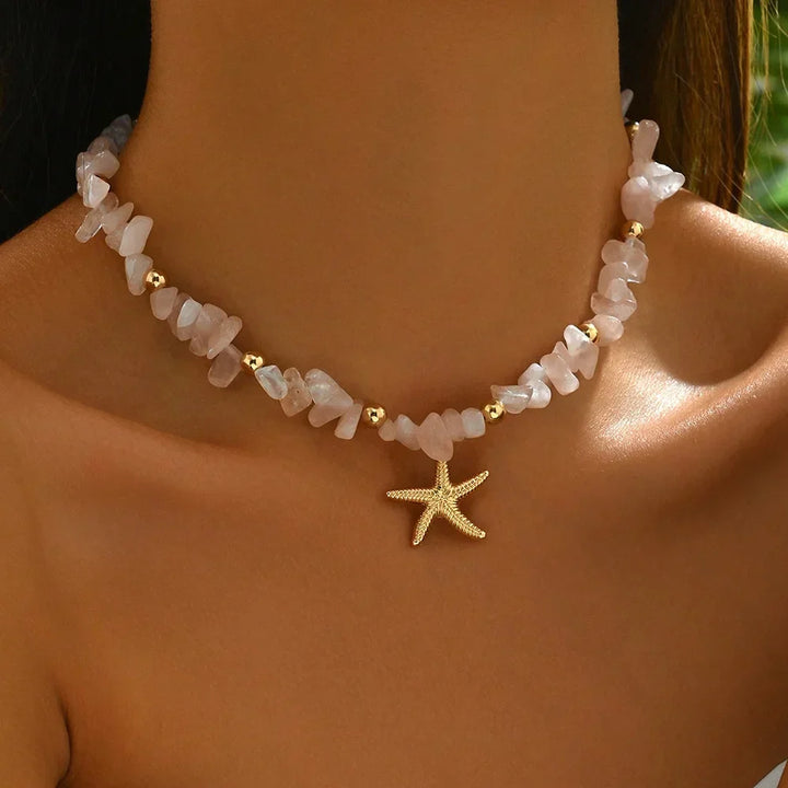 Ocean Dreams Seashell Pendant Necklace