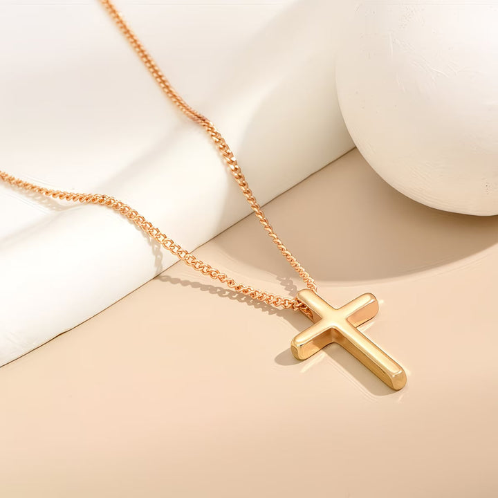 Gold Plated Cross Necklace
