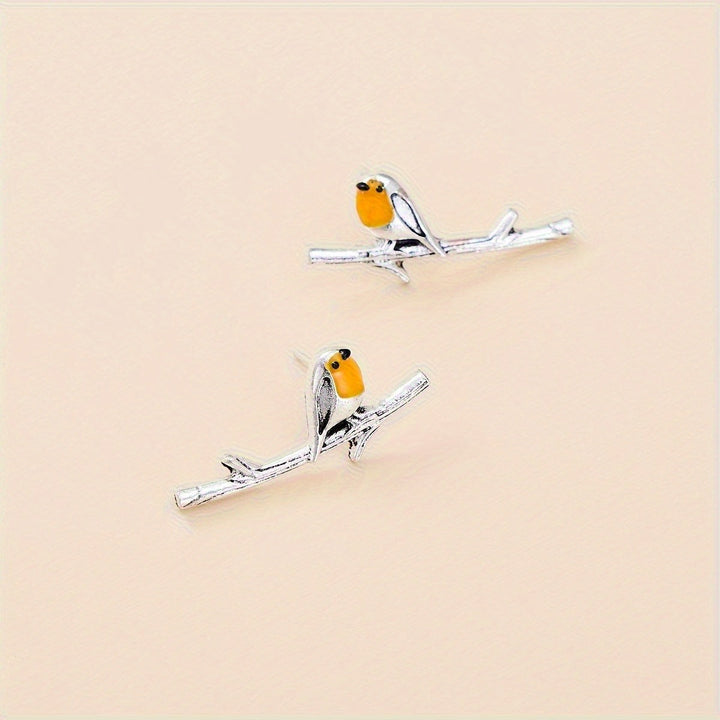 Cartoon Bird Earrings