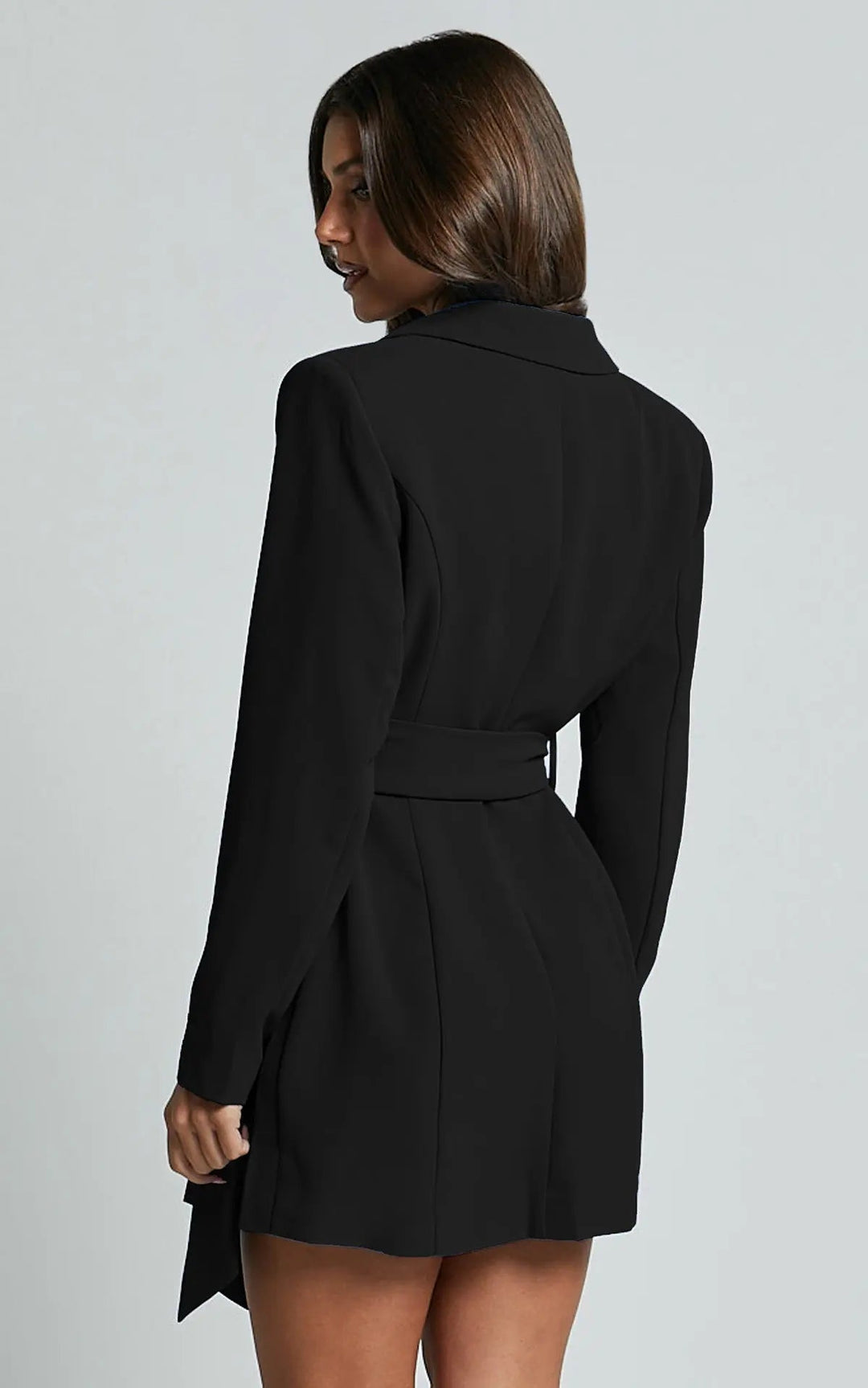 Brenda | Women's V-Neck Wrap Mini Dress