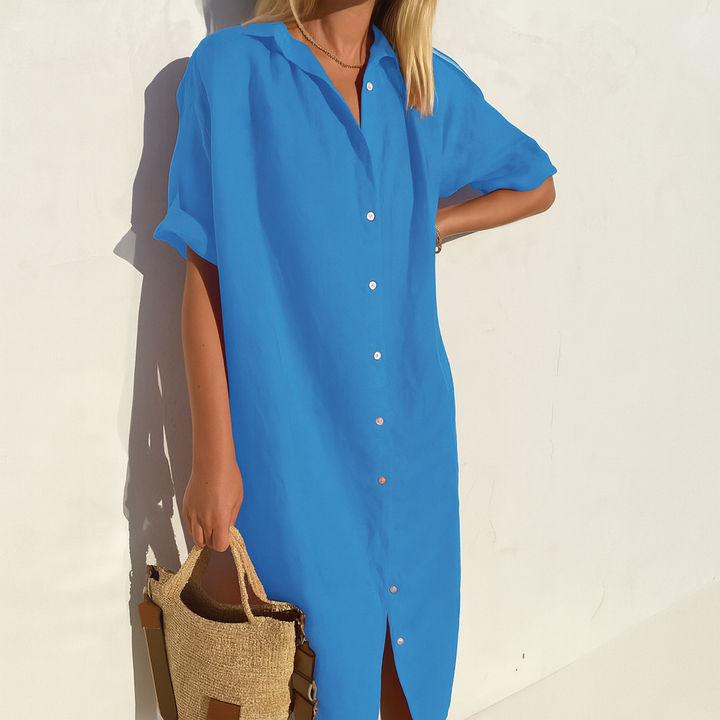 Brooklyn | Women's Button-Down Midi Dress