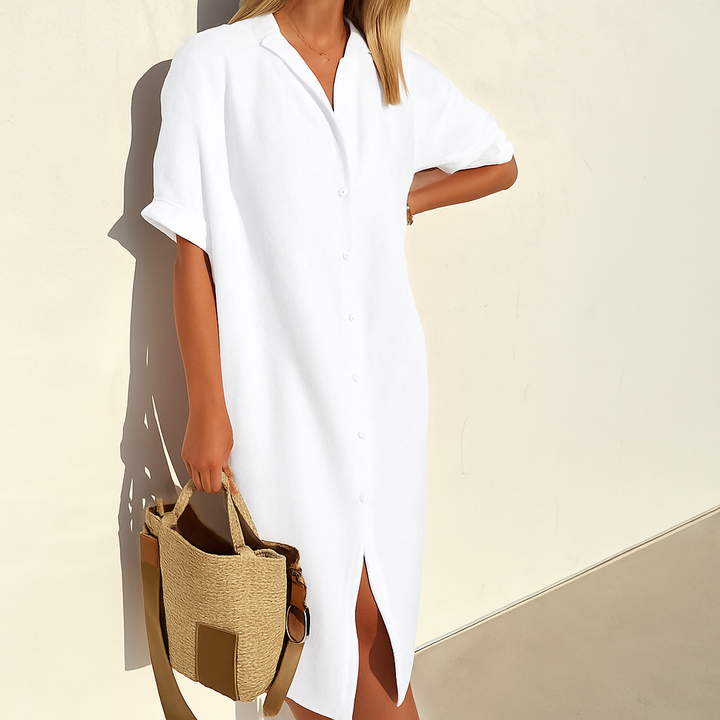 Brooklyn | Women's Button-Down Midi Dress