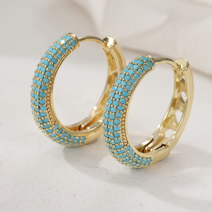 Charming Turquoise Earrings