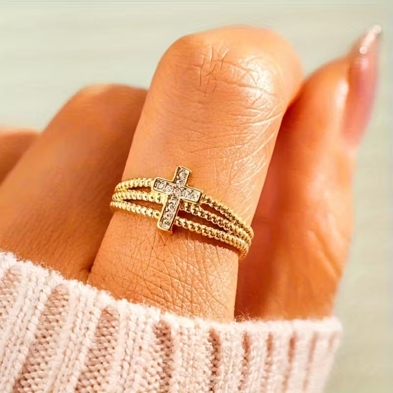 Adjustable 3-Layer Crossover Ring