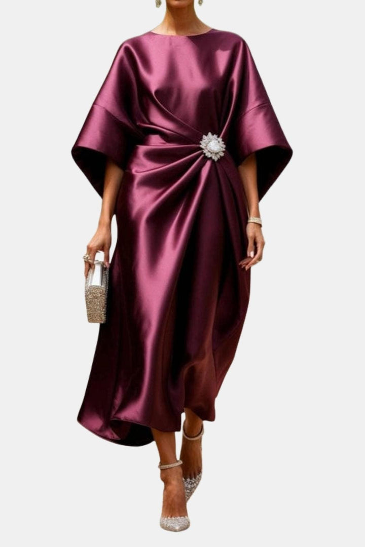 Cara | Women's Wrap Midi Dress