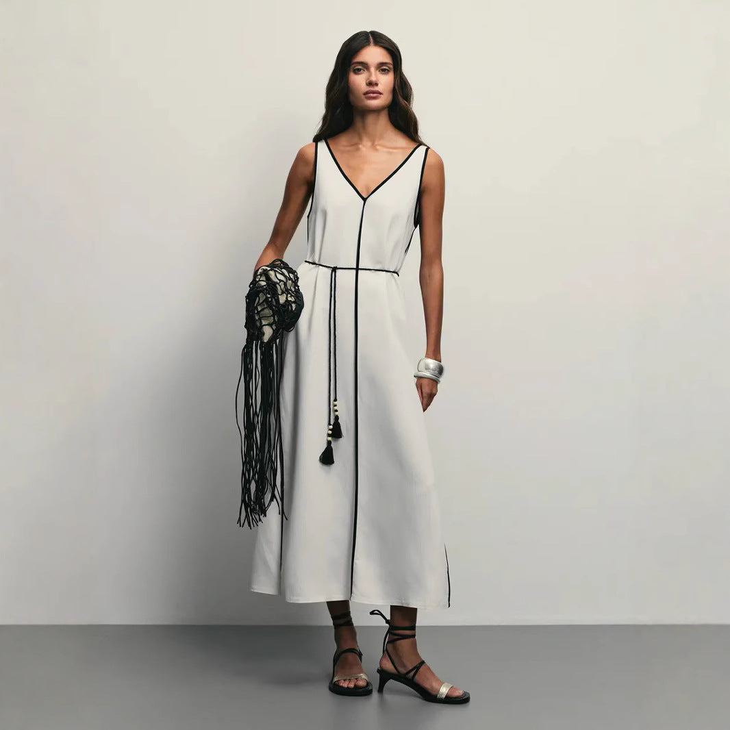 Cheri | Women's Sleeveless A-Line Midi Dress