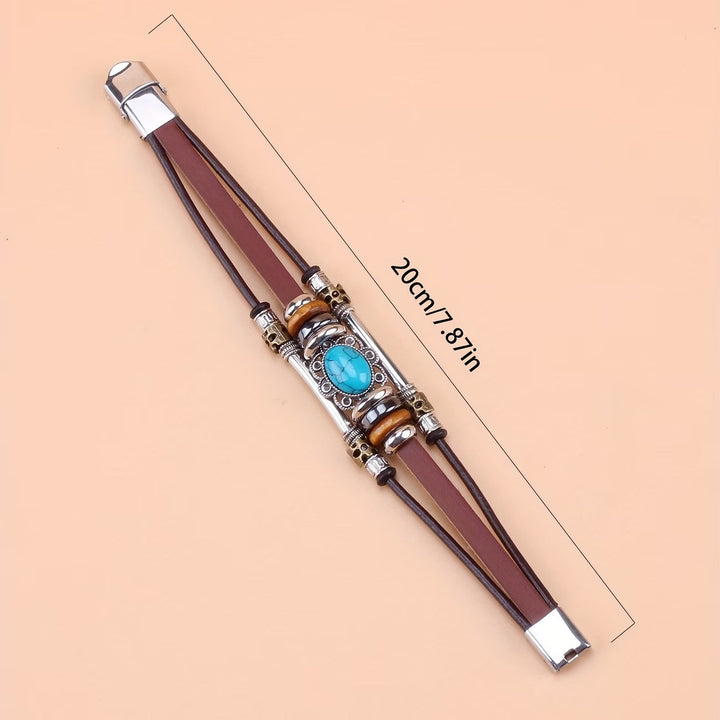 Vintage Turquoise Buckle Bracelet