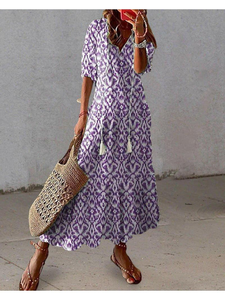 Dianna - Boho Tummy Coverage Dress