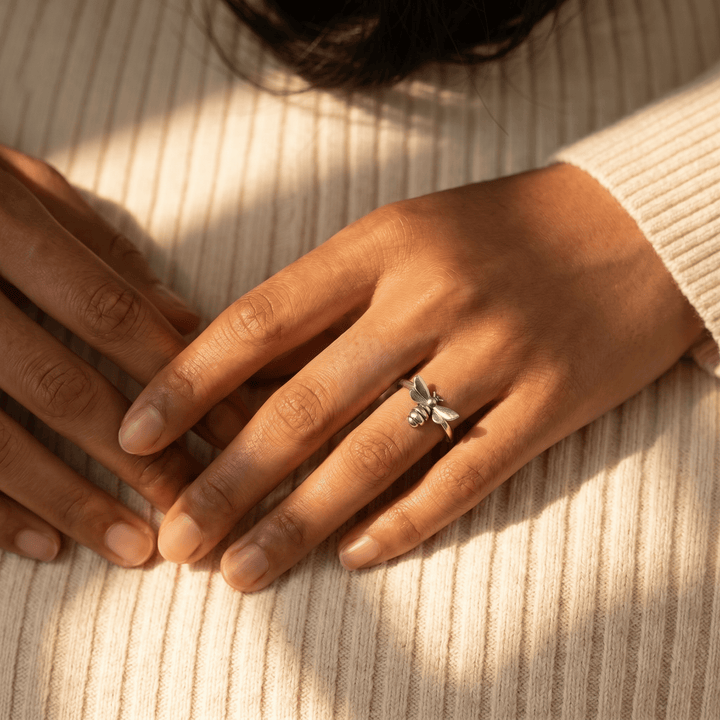 Wild Bee Ring - (ADJUSTABLE)