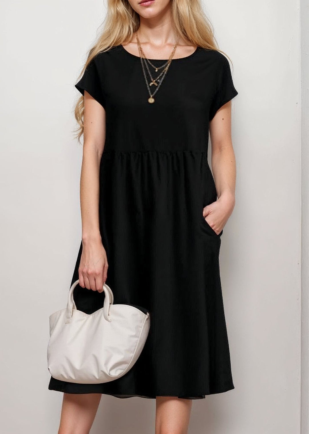 Ellen | Women's Casual A-Line Midi Dress