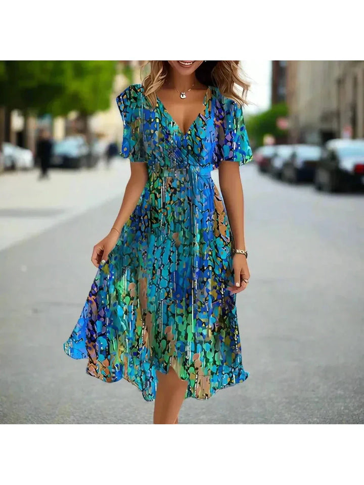 Elvira™ - Printed Summer Dress
