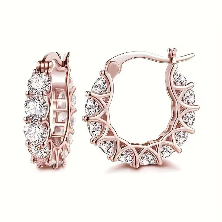 Vintage Zirconia Drop Earrings