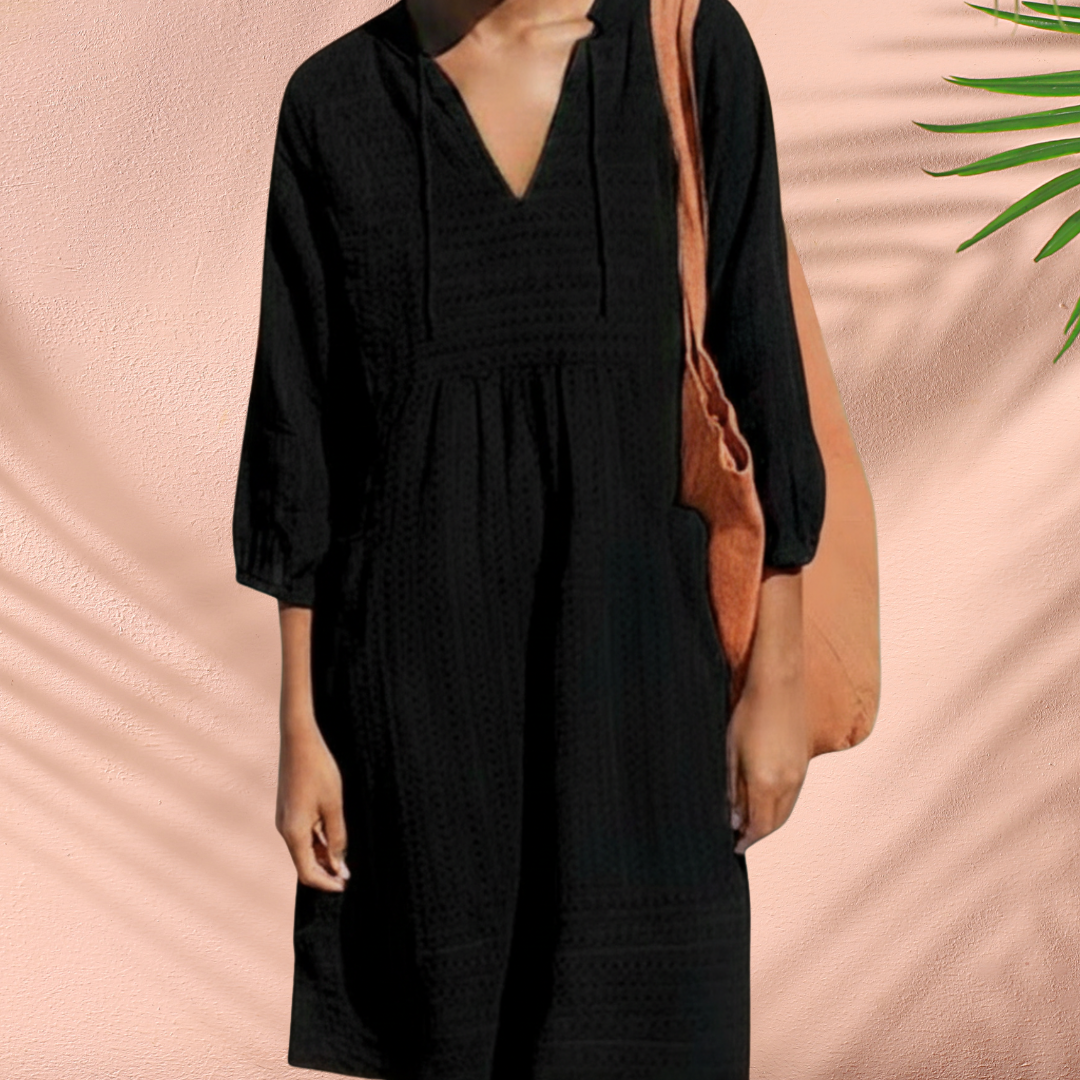 Faith | Women's V-Neck Midi Dress