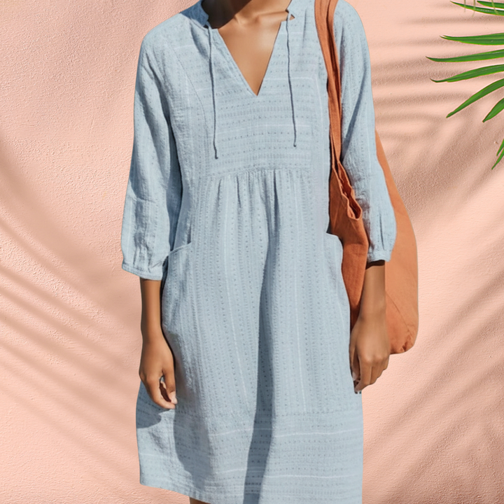 Faith | Women's V-Neck Midi Dress