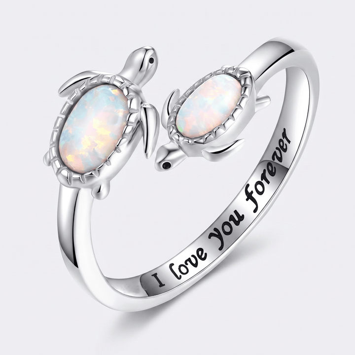 Forever Turtle Ring - (ADJUSTABLE)