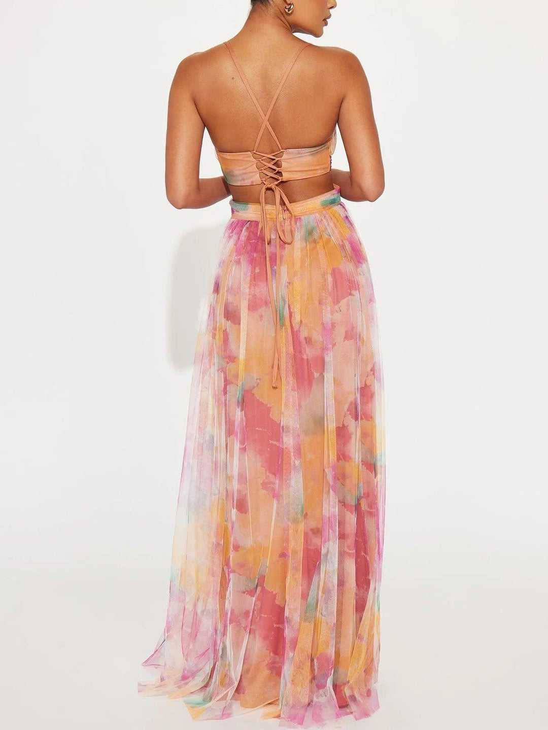 Hallie | Women's Sleeveless Floral Maxi Dress
