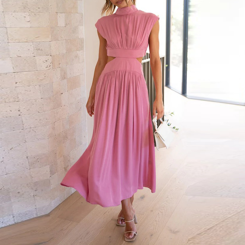 Harper | Women's Sleeveless A-Line Midi Dress