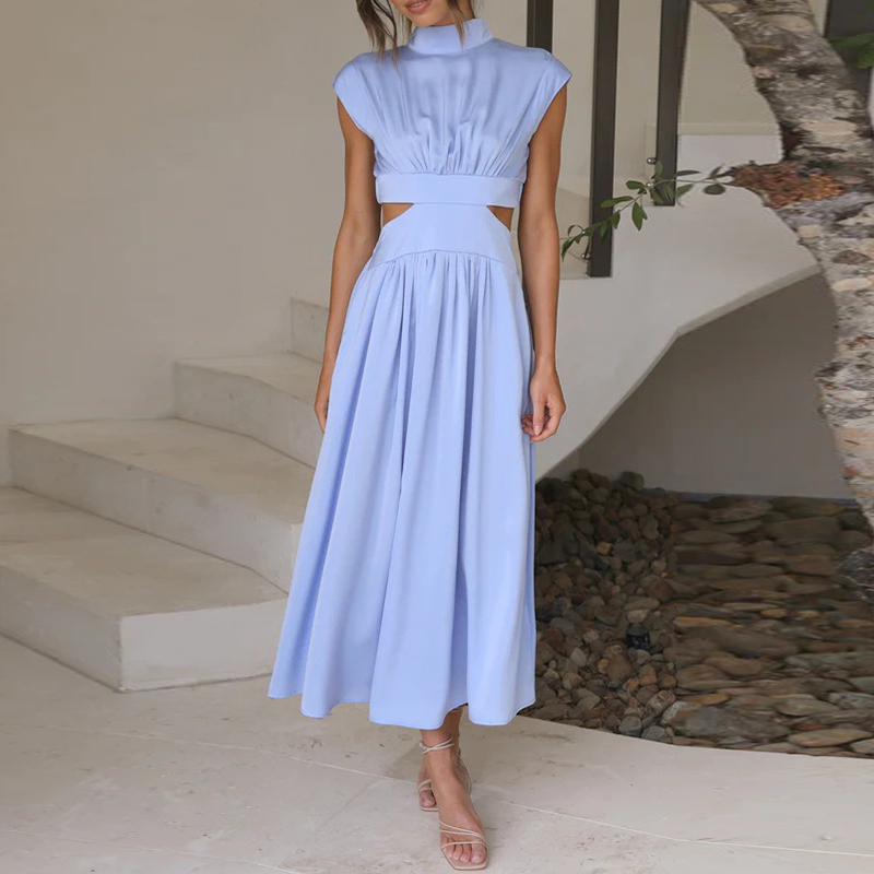 Harper | Women's Sleeveless A-Line Midi Dress