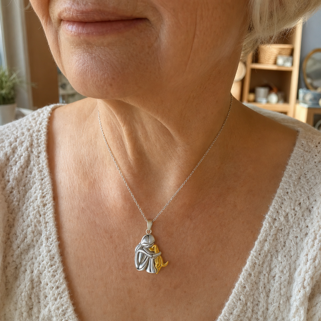 Dog Embrace Necklace