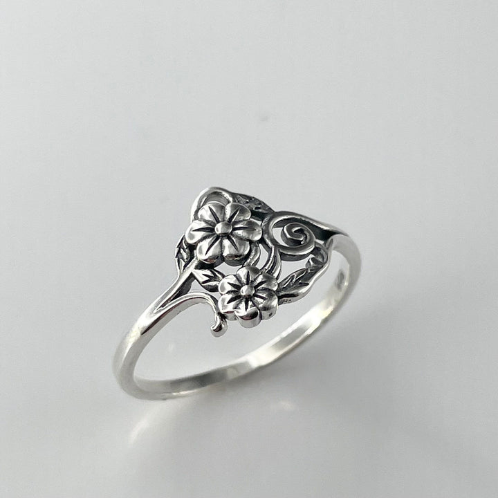 Classic Bohemian Sunflower Ring