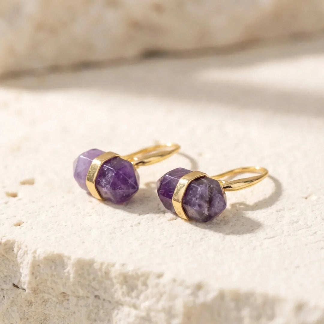 Amethyst Clarity Earrings