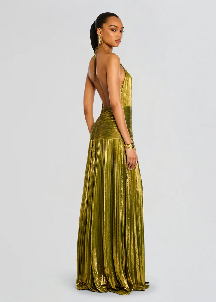 Women's Dress | Ruched Waistband Detail Maxi