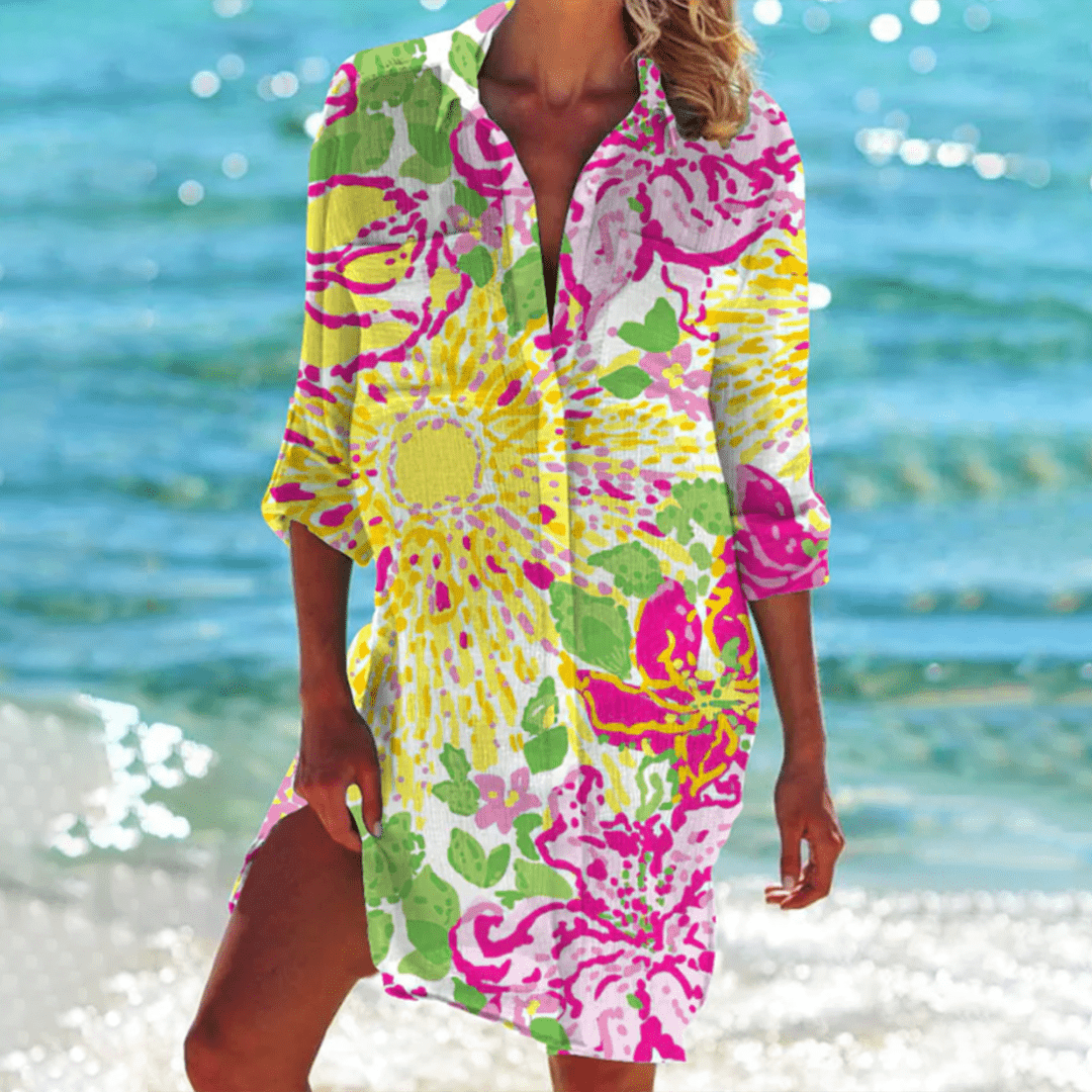 Karen | Women's Button-Down Mini Dress